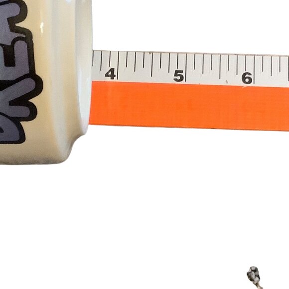 Vtg 1983 Follow Your Dreams Rainbow Ceramic Mug C.M. Paula Korea White Coffee - Picture 6 of 6